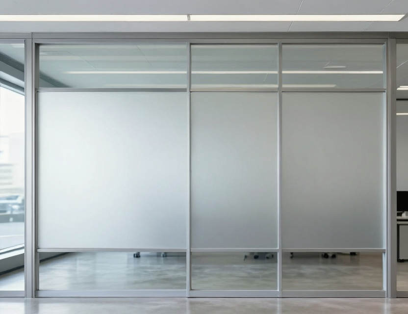 Aluminium partitions